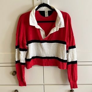 Free People Cropped Long Sleeve